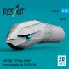 RESKIT RS72-0522 AN/AVQ-10 Pave Knife laser designation pod (1 pcs) (F-4D, A-6A) (3D Printed) (1/72)